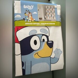 Bluey Shower Curtain NWT Bluey & Chilli 72”